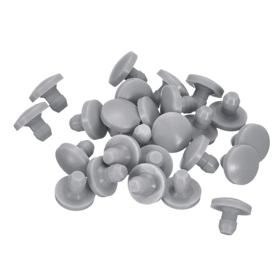 26 Pack Silicone Hole Plug, Clear Rubber Round Hole Plugs Fit for Bottle Pipes 5-5.5mm Inner Diameter