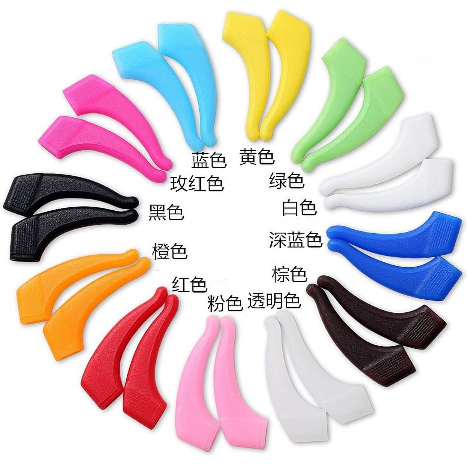 26 Pairs Silicone Glass Ear Pads Glasses Leg Covers Eyeglass Anti Skid