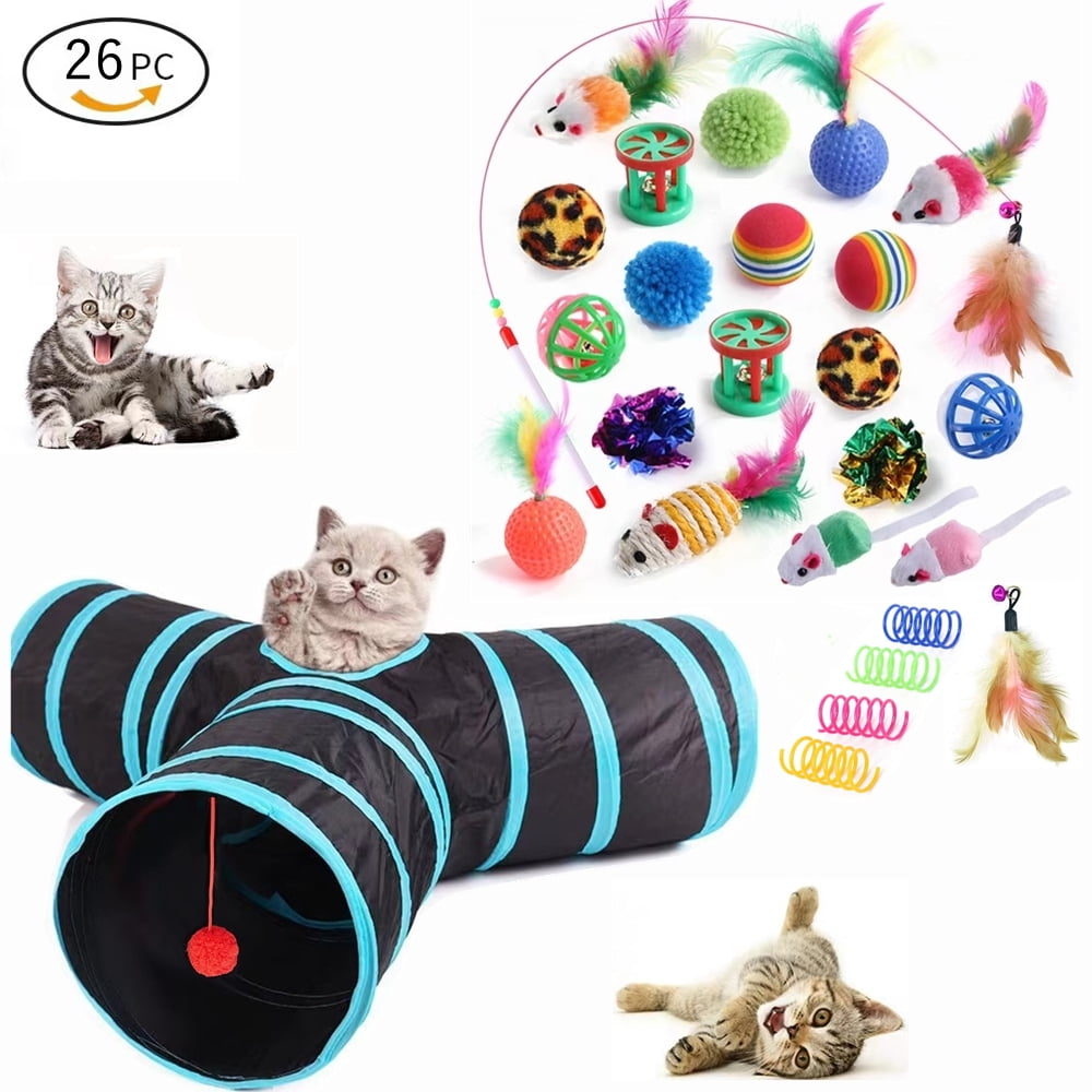 Icwin Cat Toys Cat Play Mat,Kitten Toys Set 16 PCS Algeria