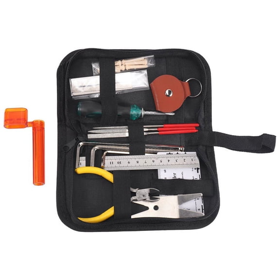 WM25 26 Pcs Guitar Repairing Maintenance Tool Kit, Guitar Care Cleaning Tool Kit for Guitar U