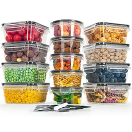 Rubbermaid Easy Find Vented Lids Food Storage Containers, 38