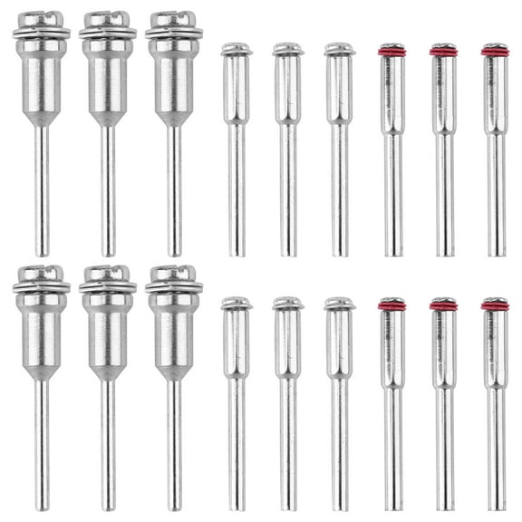 26 Pcs -off Wheel Screw Mandrel Set Screw Mandrel for Rotary Tools