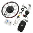 thumbnail image 1 of 26'' Rear Wheel 72V 2000W Electric Bicycle Conversion Kit E Bike Hub Motor W/LCD, 1 of 12