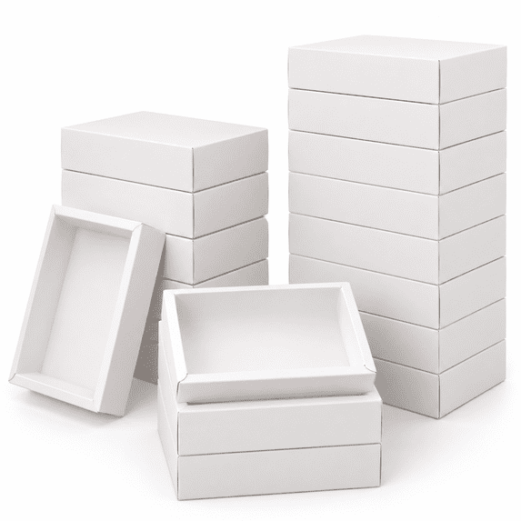 26 Rectangle Drawer Boxes Small Cardboard Present Packaging For Party ...