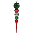 thumbnail image 1 of 26" Red/Silver/Green Durian Finial Ornament, 1 of 1