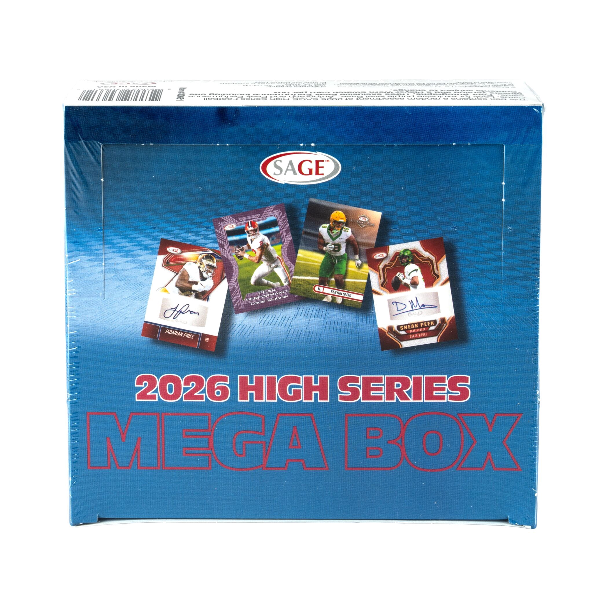 26 Sage High Series Football Trading Cards Mega Box - Walmart.com