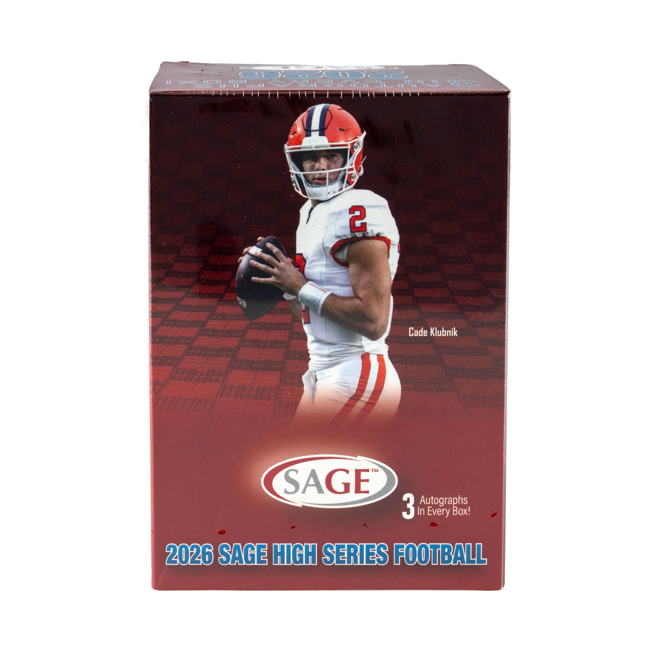 26 Sage High Series Football Trading Cards Blaster Box