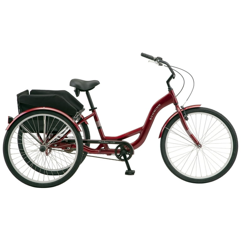 三輪車　USA Schwinn Meridian Adult Three-Wheeler Tricycle, Single Speed, 26