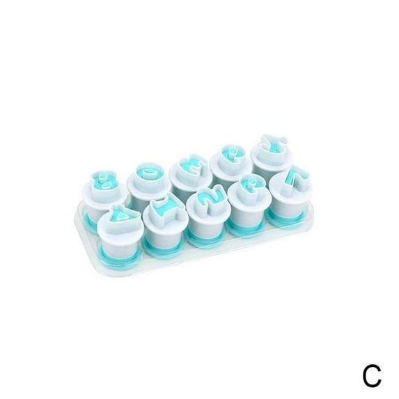 26 Small and Small Letters Spring Biscuit Mold Cake Fondant Decorative Printing Die-cutting Baking Mold
