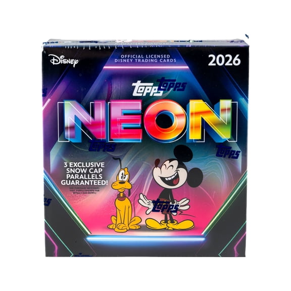 26 Topps Disney Neon Mega Box