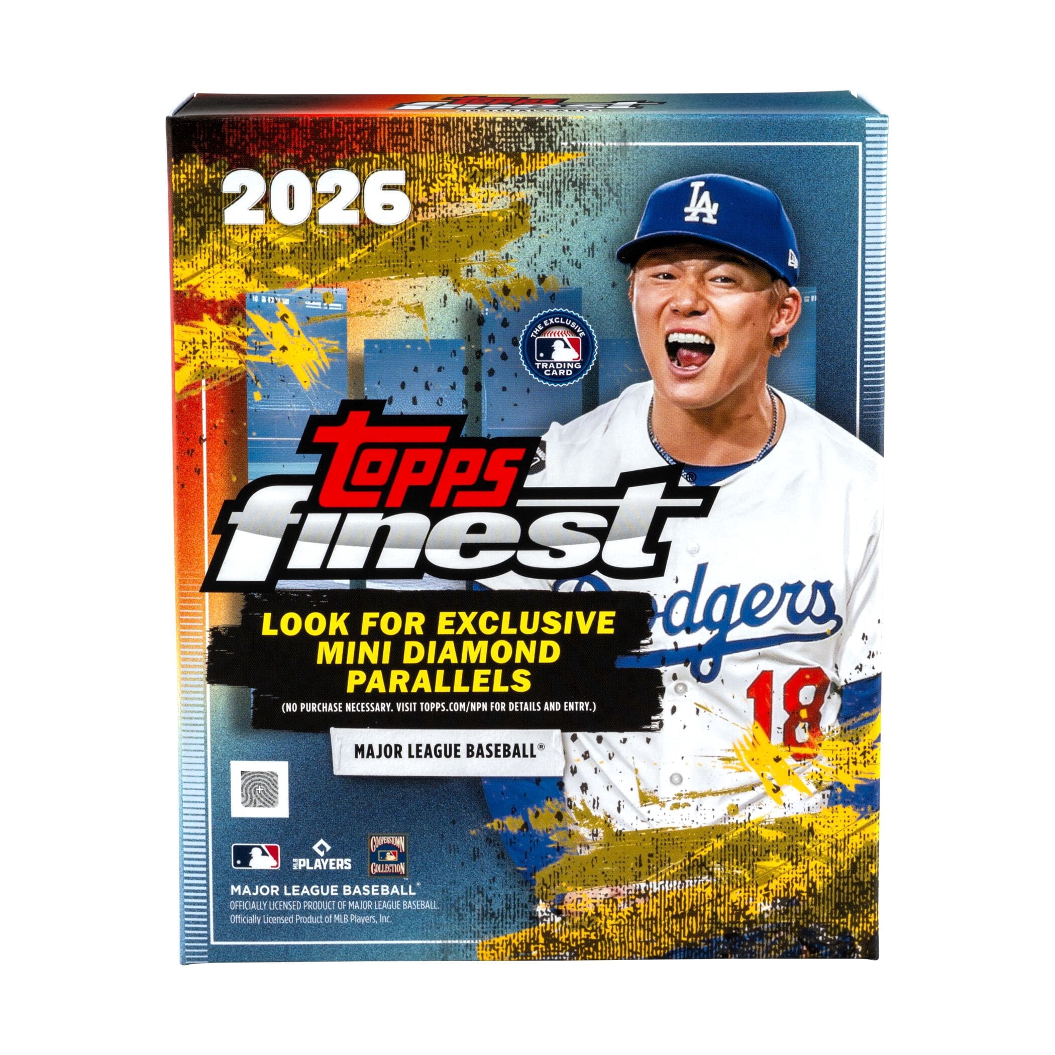 2026 Topps Finest Baseball Trading Cards Mega Box