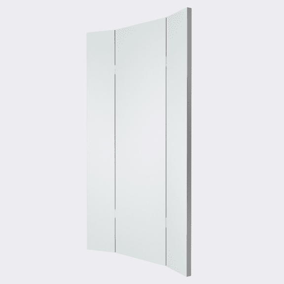 48" Full-Length 3-Panel Pull-Out Closet Mirror – Soft-Close, Full-Extension, Pivoting Multi-Angle Design