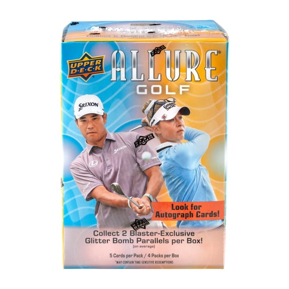 26 UPPER DECK ALLURE GOLF VALUE BOX