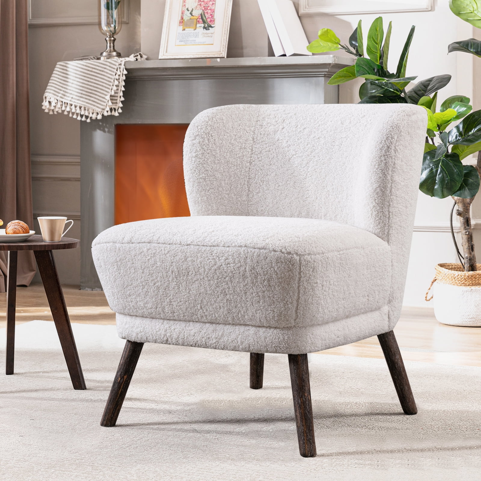 26" Upholstered Barrel accent Chair