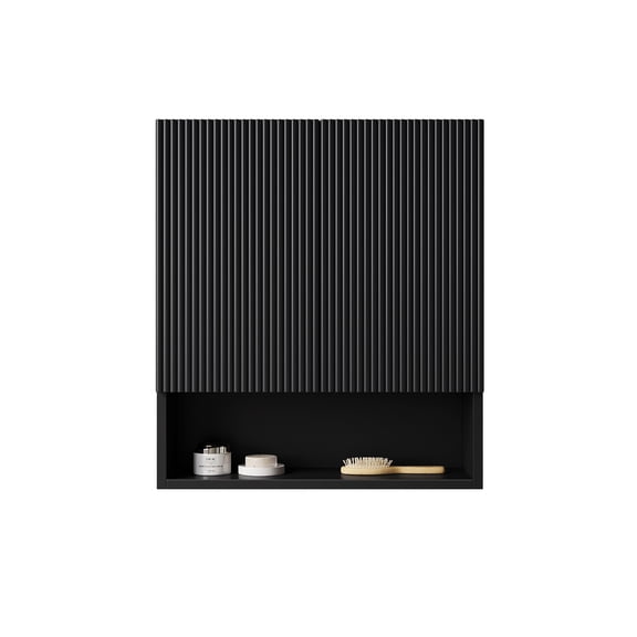 26" Wall-Mounted Unit - Shelf for Storage Separation - Laundry Room Solution - Water-Resistant Finish