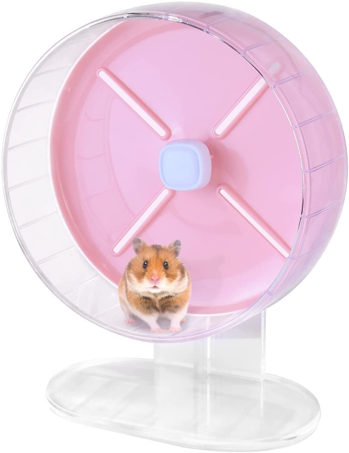 26 cm Hamster Wheel, Super Silent Hamster Wheel with Adjustable Support