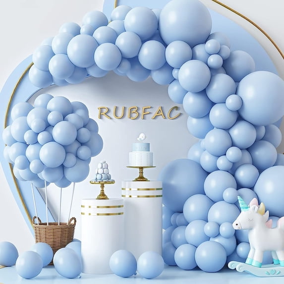 26 colors balloon arch kit, black, white, green, blue, yellow, red latex party balloon wreath, party supplies