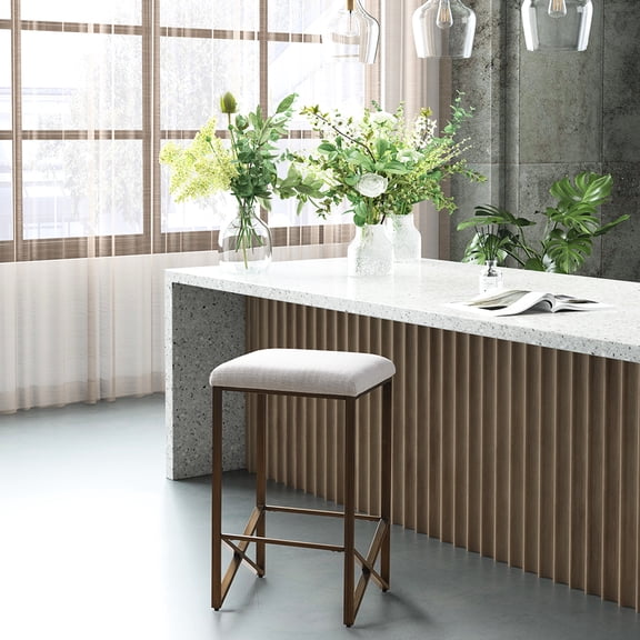 26" height & bronze metal legs / Suit kitchen countertop perfectly