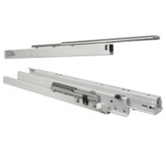 26 in. 175 Pull Out Pantry Soft Close Slide - White