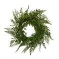 thumbnail image 1 of 26 Inch Lush Greenery Fern Wreath, 1 of 3