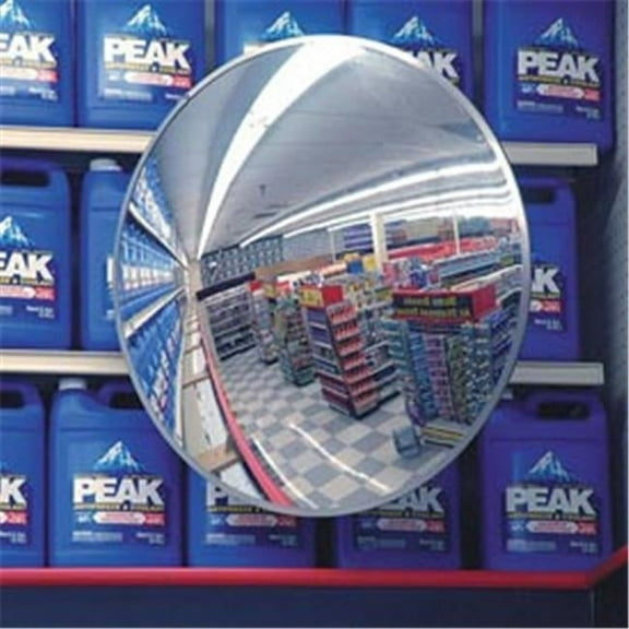 26 in. Indoor & Outdoor Polycarbonate Convex Circular Mirrors