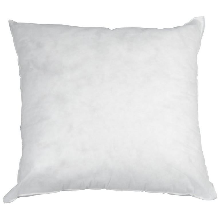 Phantoscope 100% Cotton Stuffer Square Decorative Throw Pillow Insert, 18 inch x 18 inch, 2 Pack