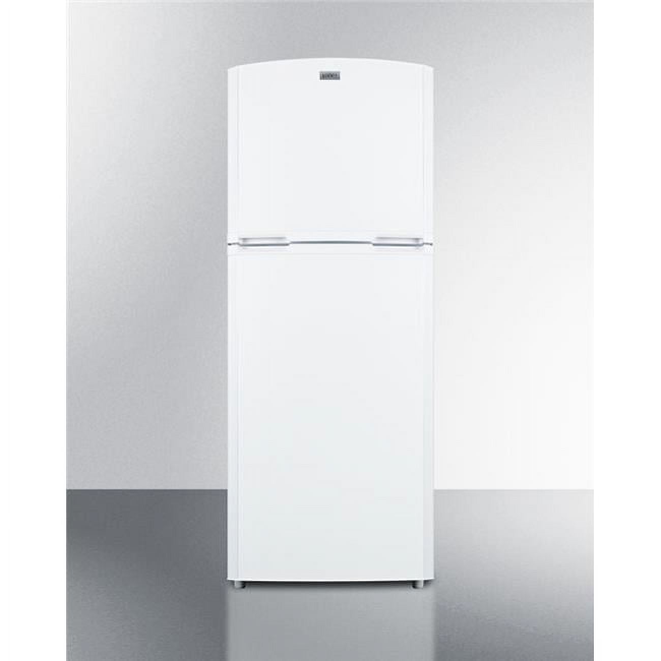 26 in. Wide Top Mount Refrigerator-Freezer, White