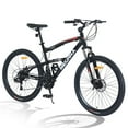 26 inch Dual Suspension Mountain Bike With Aluminum Alloy Frame, 23