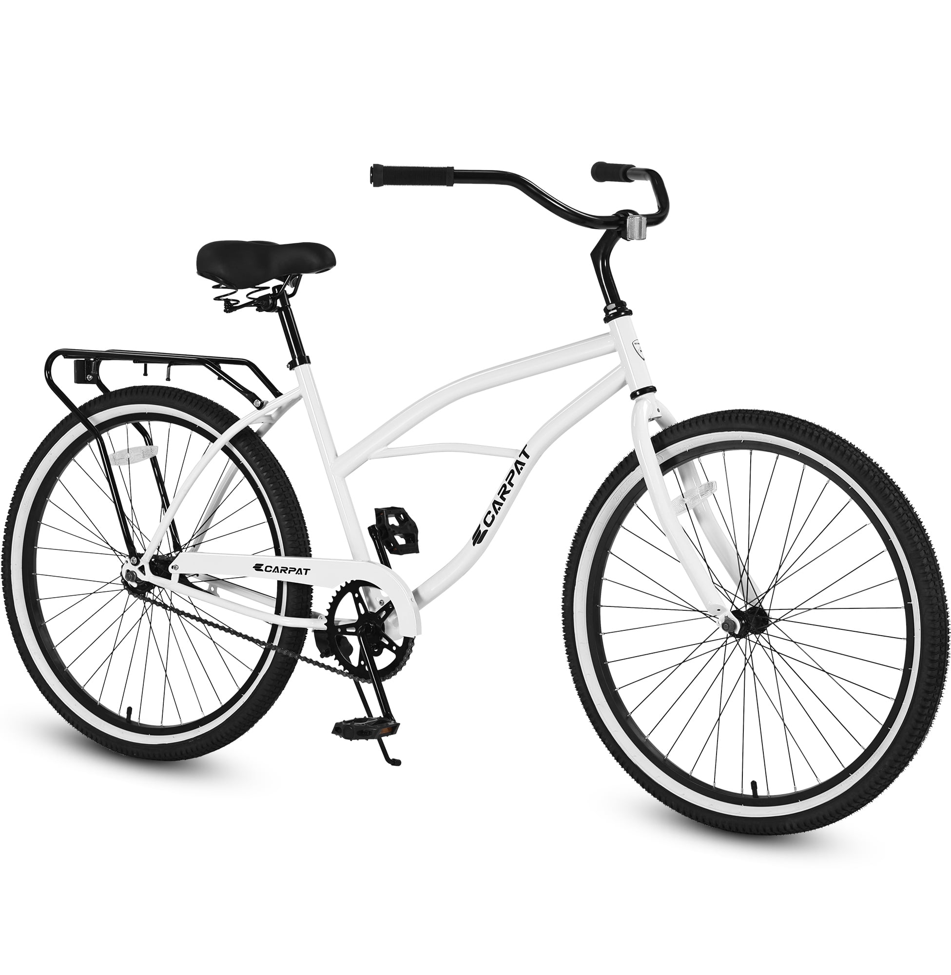 26 inch Mens Womens Cruiser Bike, Adult Beach Cruiser Bikes for Men