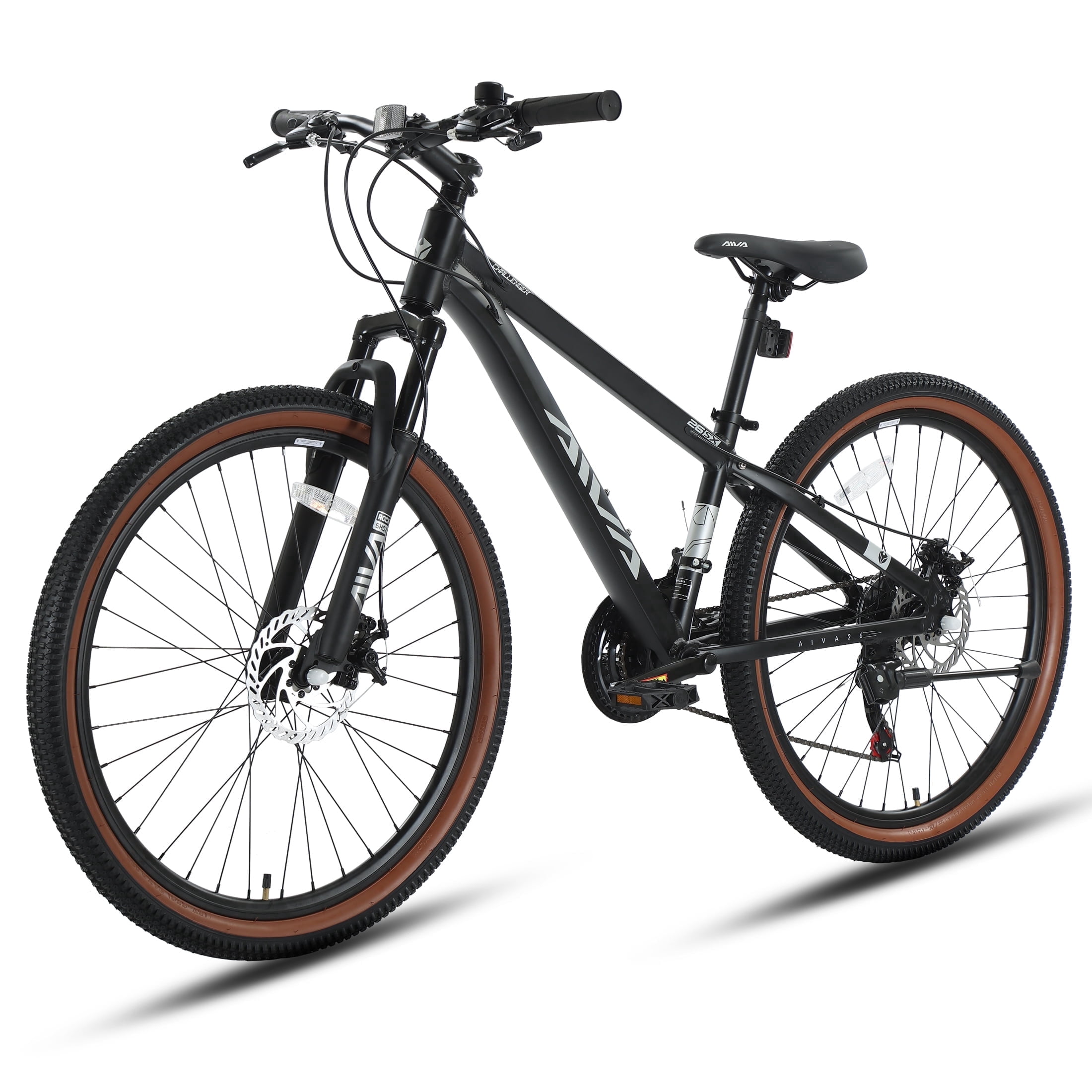 26 inch Mountain Bike,21 Speed Lightweight Aluminum Frame Mountain Bicycle,Fits Men Women Teenagers Adult Disc Brake MTB Bicycles