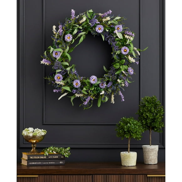 26 inch Violeta Spring Easter Wreath - by Seasonal LLC