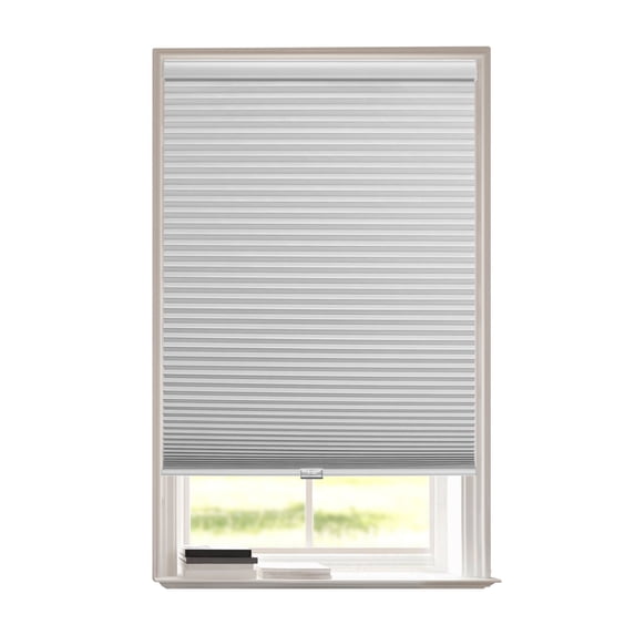 26-inch x 64-inch Cordless Honeycomb POSH Cellular Shades Room Darkening_White