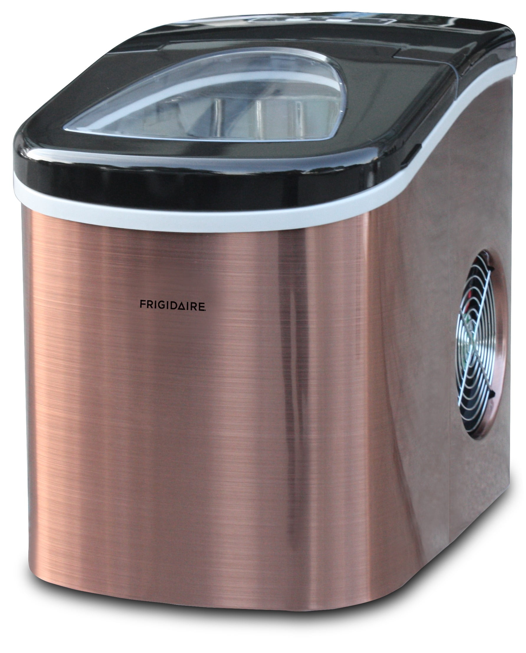 26 lb. Countertop Icemaker Copper Stainless Steel