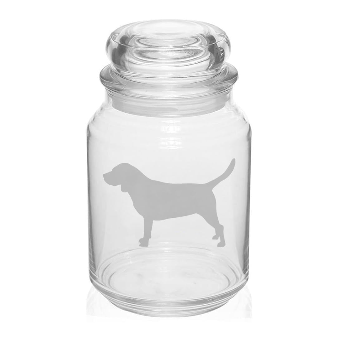 26 oz Glass Candy Jar Apothecary Storage Jar Gift Beagle - Walmart.com
