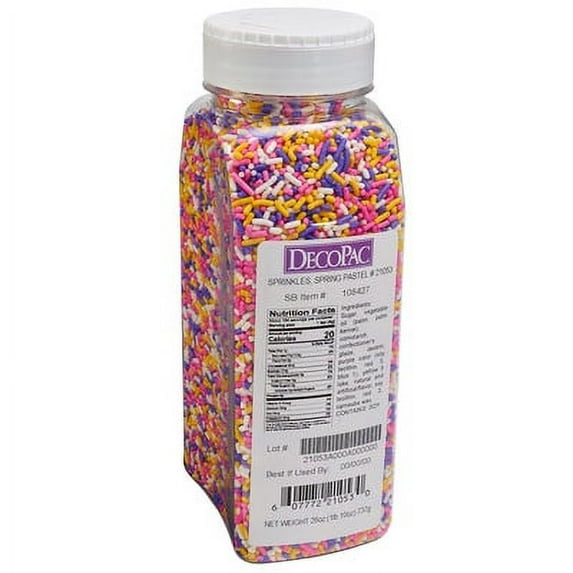 26 oz Spring Pastel Sprinkles Mix