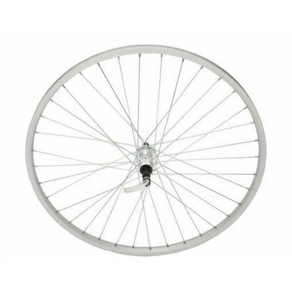 26" x 1.50" Alloy Free Wheel 14G W/Q.R Sliver. Bicycle wheel, bike wheel, Lowrider bike wheel, lowrider bicycle wheel, chopper
