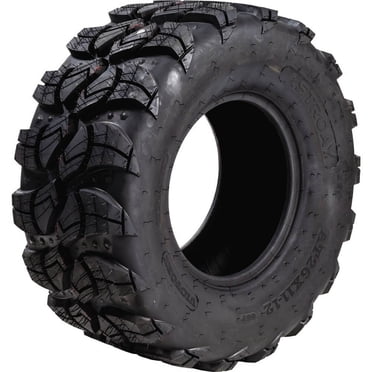 KAC 4x ATV/UTV Mud Tires - 26x9-12 & 26x11-12, 6 Ply, Heavy Duty All Terrain, Tubeless