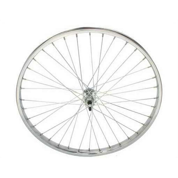 26" x 2.125" Steel Free Wheel 12G Chrome. Bicycle wheel, bike wheel, Lowrider bike wheel, lowrider bicycle wheel, chopper