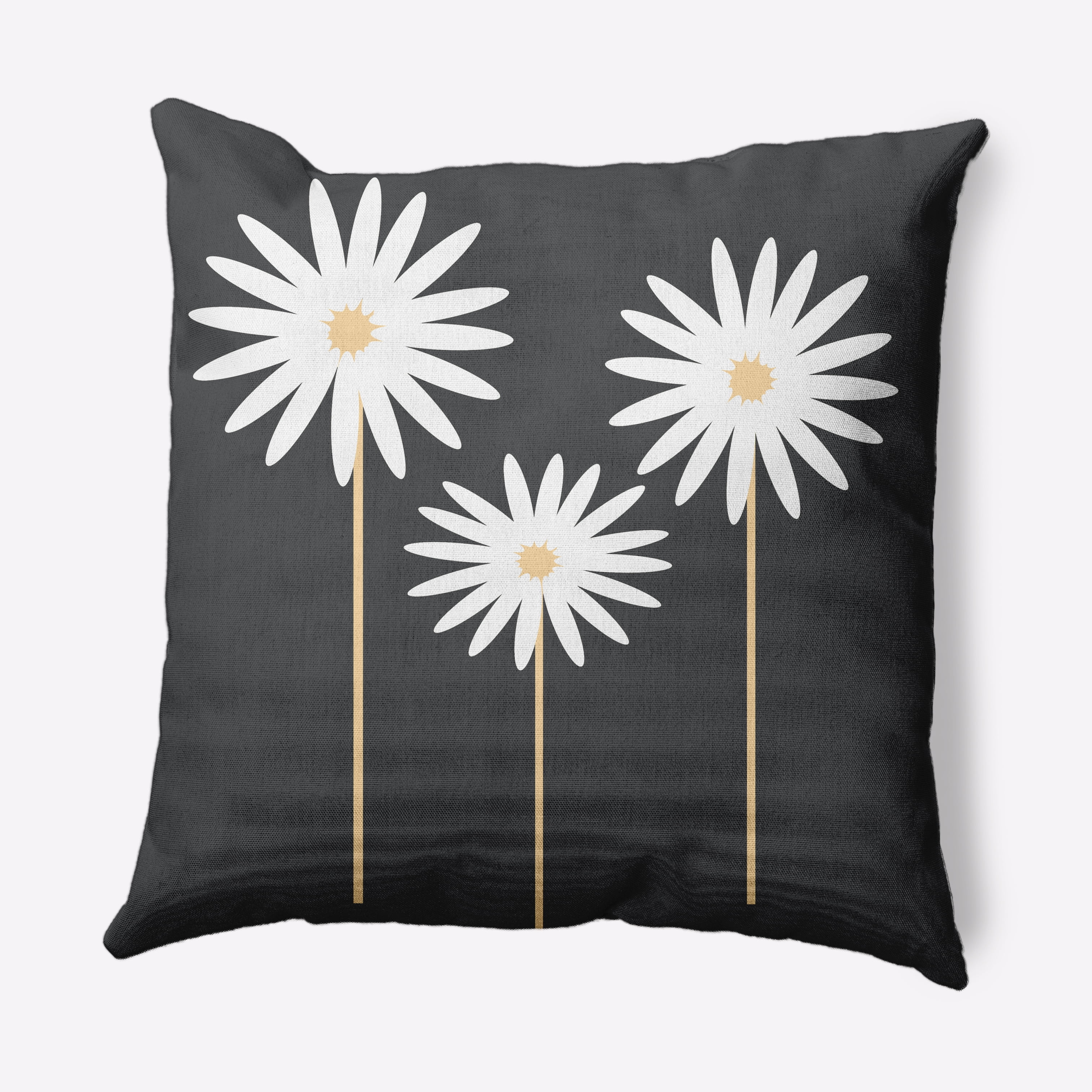 26" x 26" Simply Daisy Daisy May Daisy May Floral Print Decorative Throw Pillow