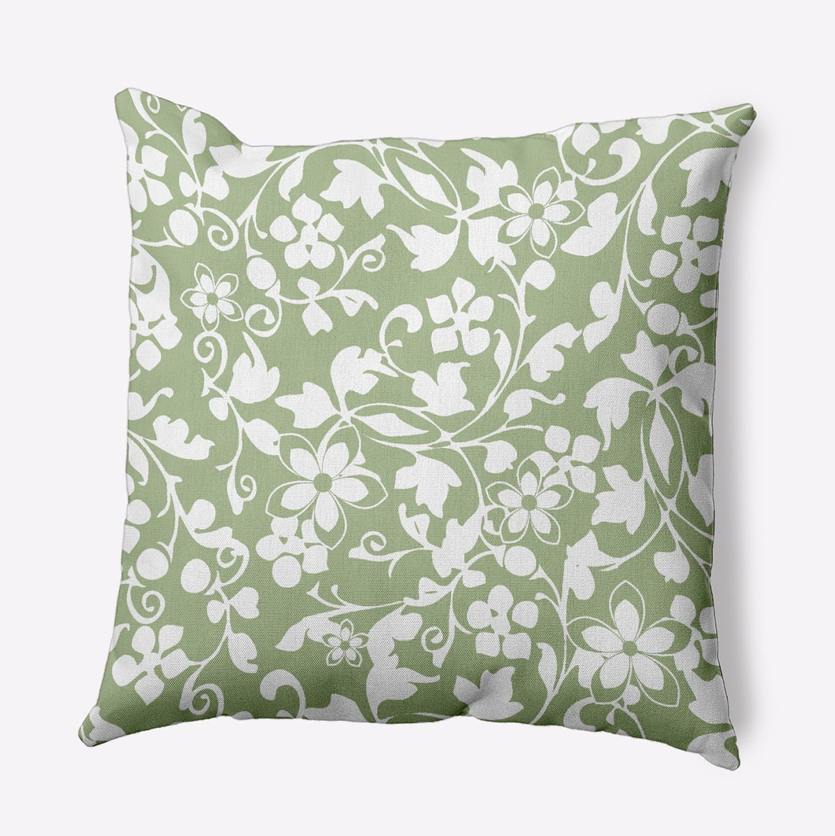 26" x 26" Simply Daisy Evelyn Polyester Accent Pillow, Fresh Green Qty 1