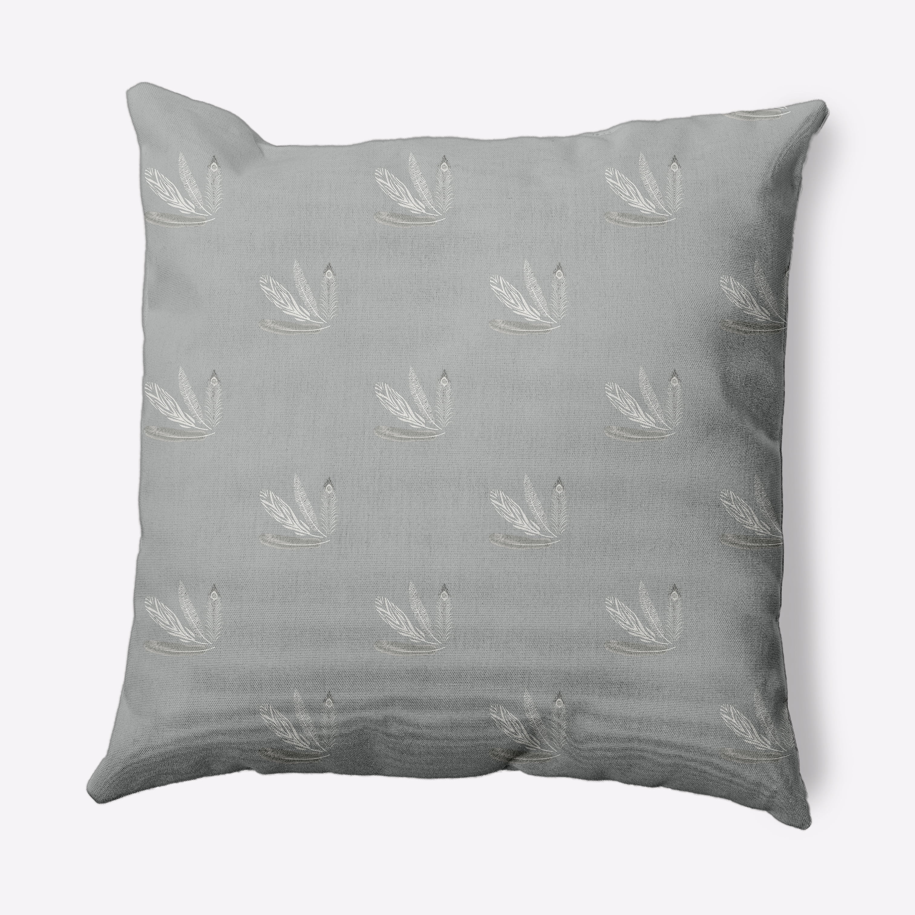 26" x 26" Simply Daisy Feather Pattern Decorative Throw Pillow