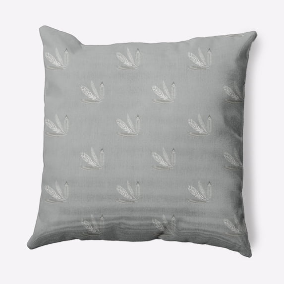 26" x 26" Simply Daisy Feather Pattern Decorative Throw Pillow