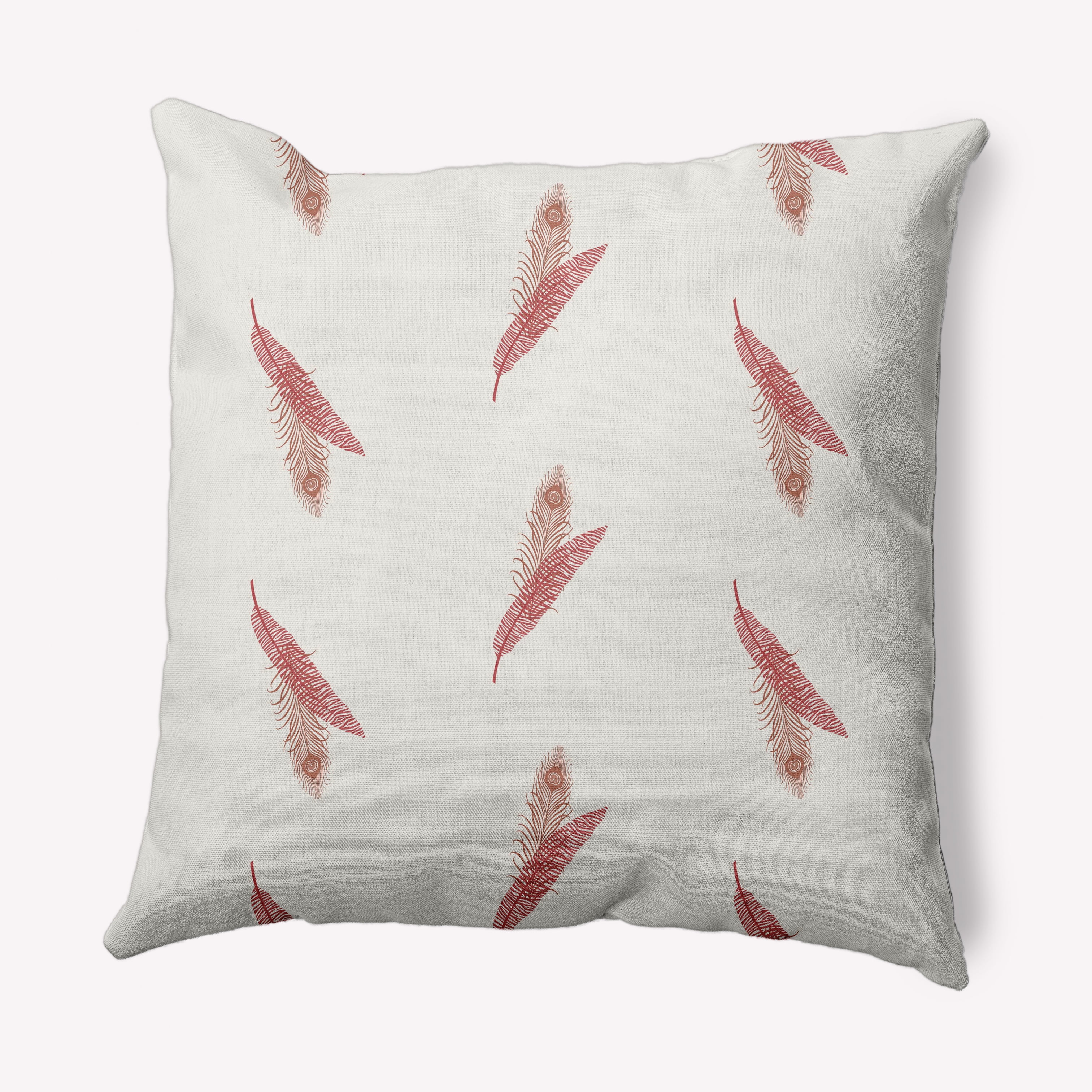 26" x 26" Simply Daisy Feather Stripe Decorative Throw Pillow