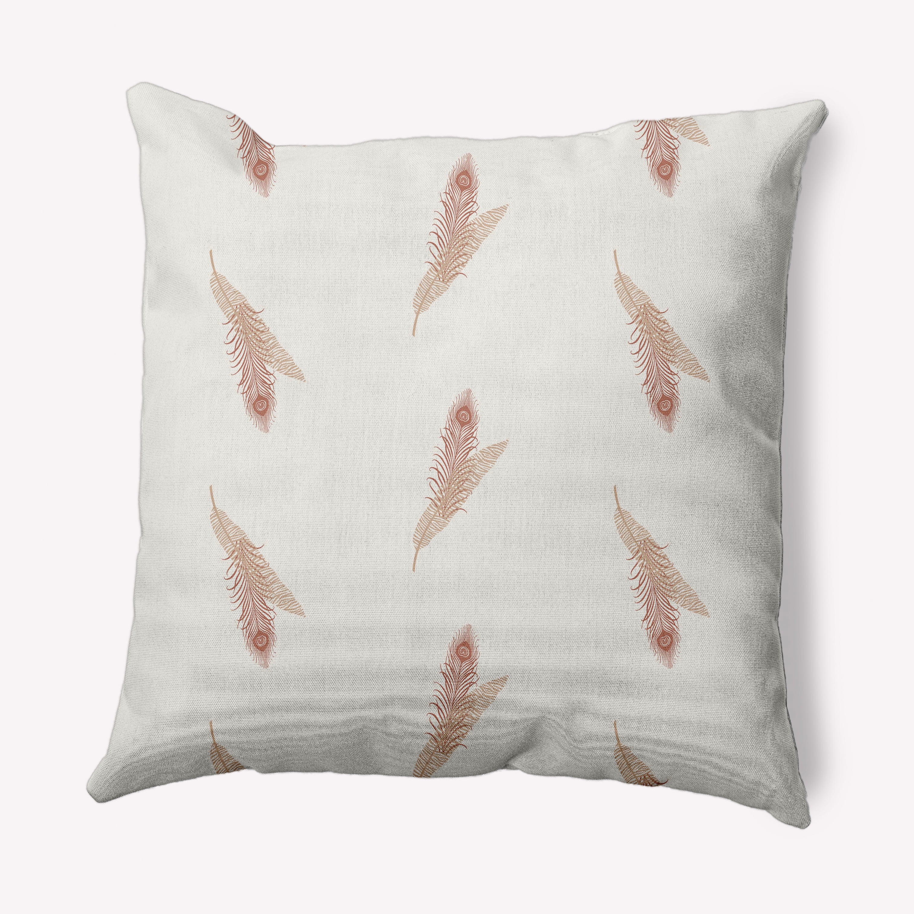 26" x 26" Simply Daisy Feather Stripe Decorative Throw Pillow