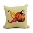 thumbnail image 1 of 26" x 26" Simply Daisy Gourd Pile Fall Polyester Accent Pillow, Yellow Qty 1, 1 of 2