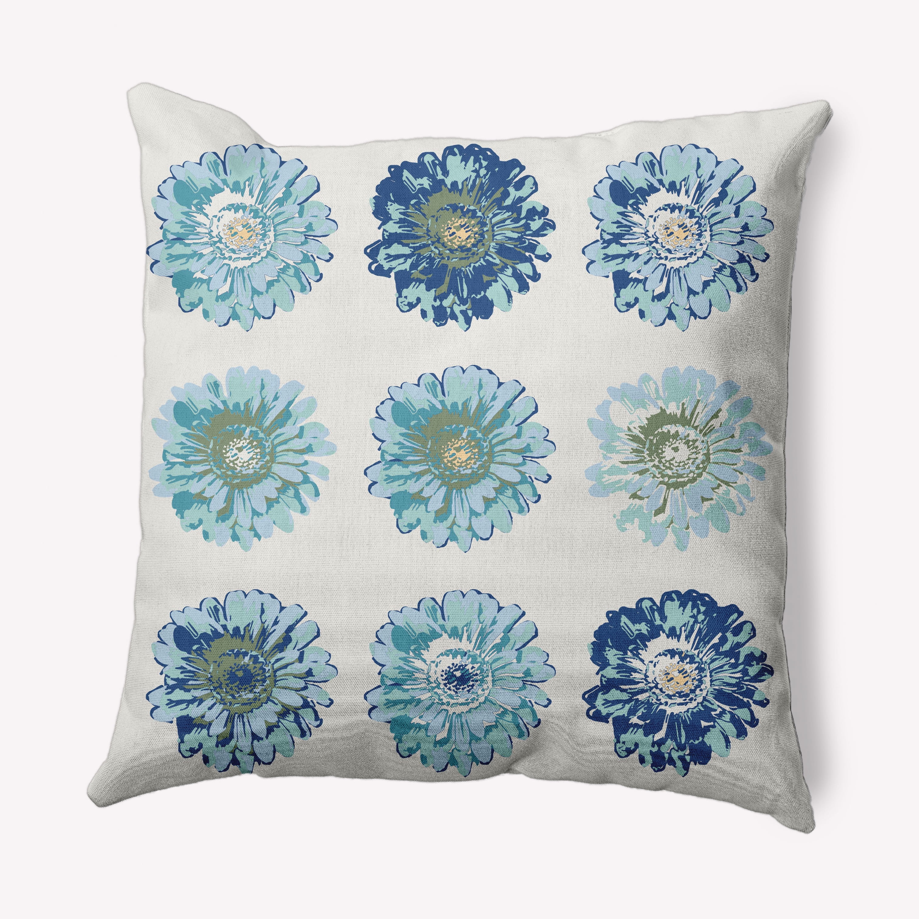 26" x 26" Simply Daisy Gypsy Floral Decorative Throw Pillow