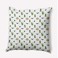 thumbnail image 1 of 26" x 26" Simply Daisy Halloween Critters Polyester Accent Pillow, Scallion Qty 1, 1 of 6
