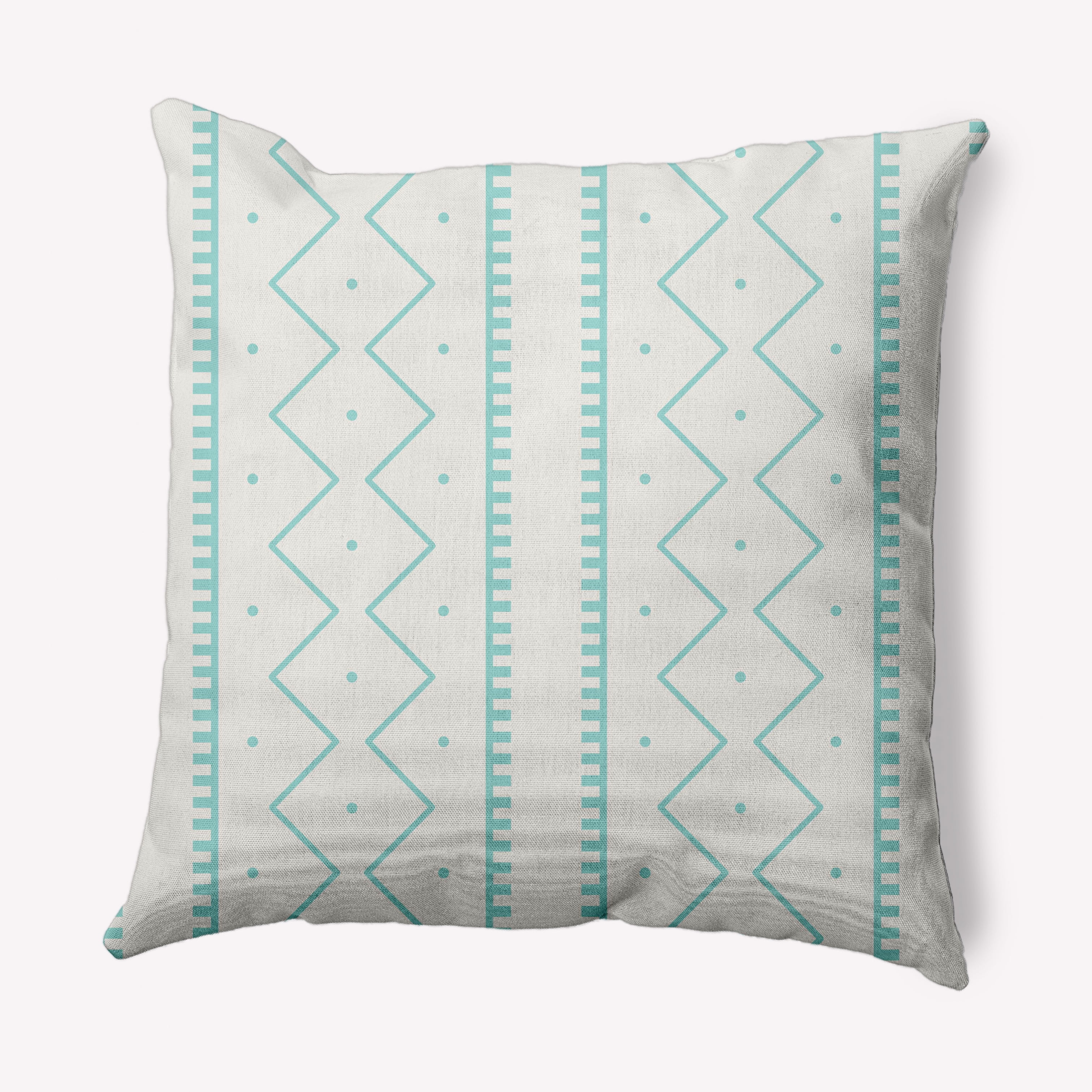 26" x 26" Simply Daisy Mudcloth Decorative Throw Pillow