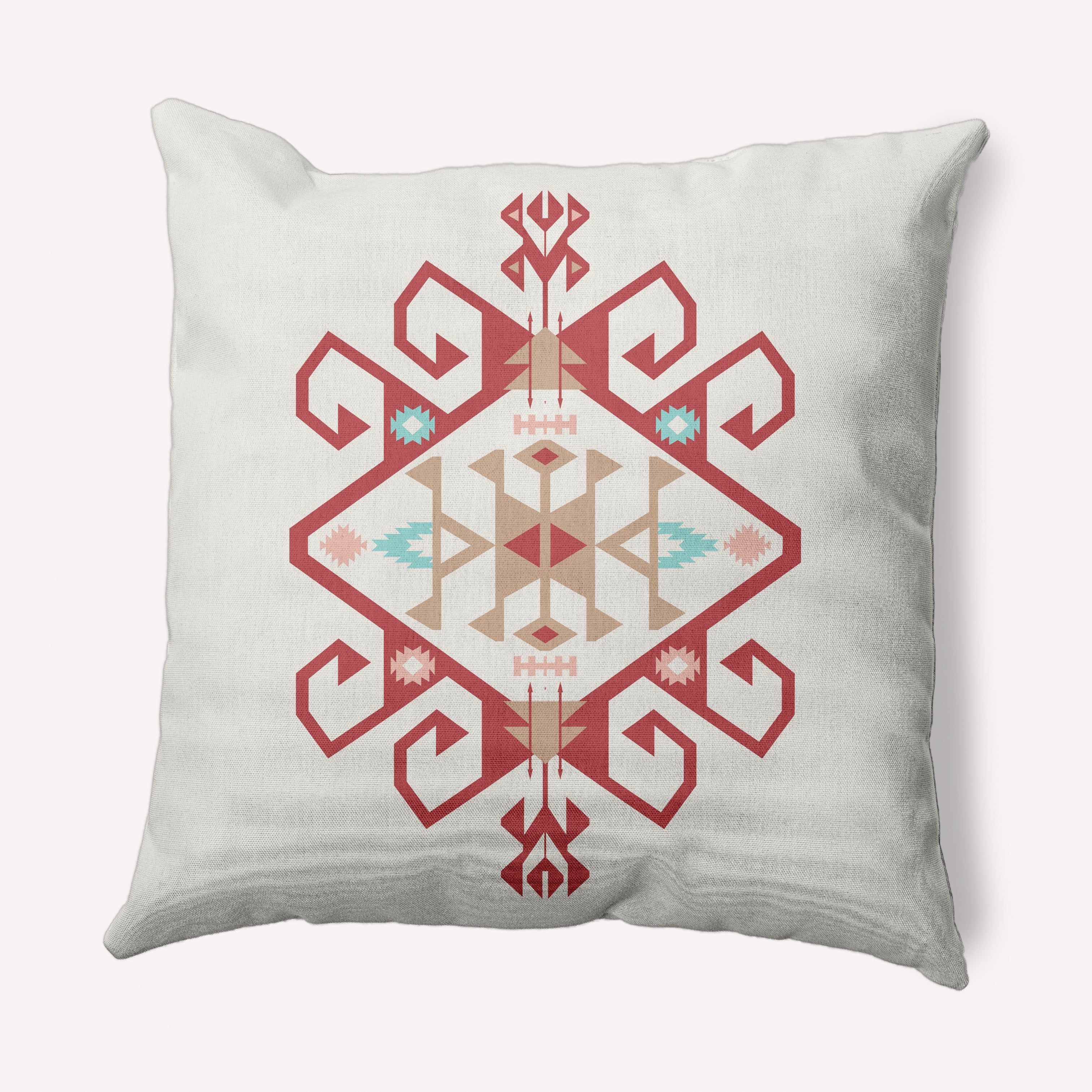 26" x 26" Simply Daisy Southwest Medallion Decorative Throw Pillow
