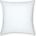 thumbnail image 1 of 26" x 26" Throw Pillow – White: 1 PCS Luxurious Premium Microbead Pillow With 85/15 Nylon/Spandex Fabric. Forever Fluffy, Outstanding Beauty & Support. Silky, Soft & Beyond Comfortable, 1 of 7